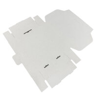 weißer Falt-Versandkarton A5 225 x 154 x 43 mm...