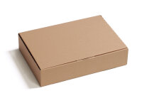 Hermes S Paket Falt-Versandkarton braun 342 x 238 x 75 mm