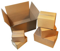 brauner Blitzboden-Karton PackSpeedy 150 x 100 x 100 mm