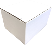 weißer Blitzbodenkarton PackSpeedy ca. 350x285x200 mm
