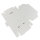 weißer Falt-Versandkarton A5 225 x 154 x 43 mm